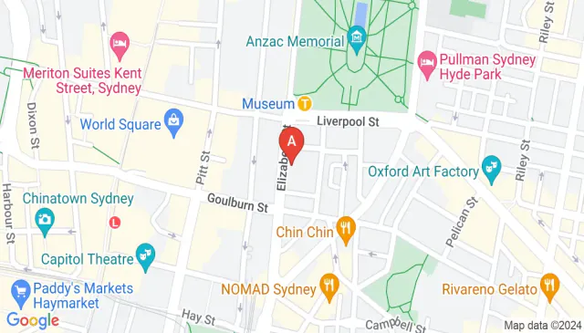 Parking at Hype Park Tower Elizabeth Street Sydney area Parking at Hype Park Tower Elizabeth Street Sydney area