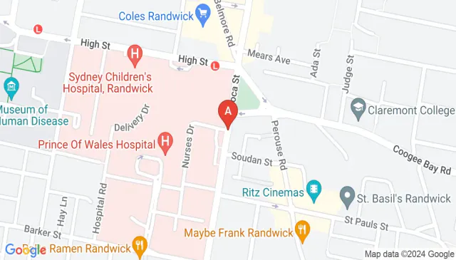 Avoca Street Randwick NSW parking space for rent now