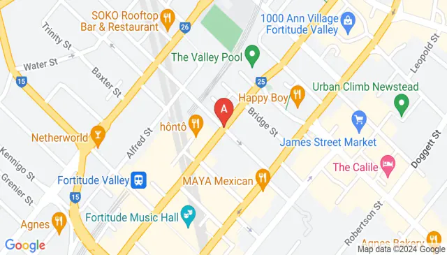 Parking space right in the centre of Fortitude Valley