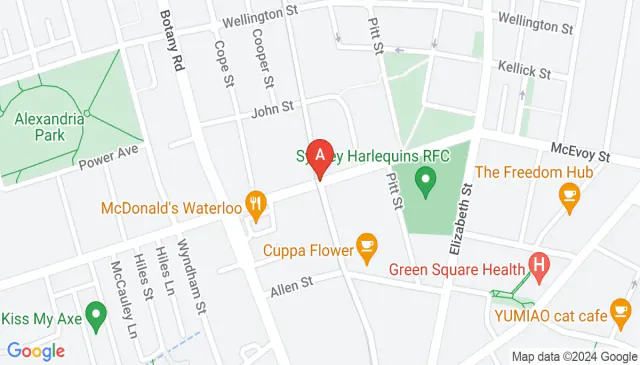 Find a parking space for rent on Mcevoy St Waterloo NSW