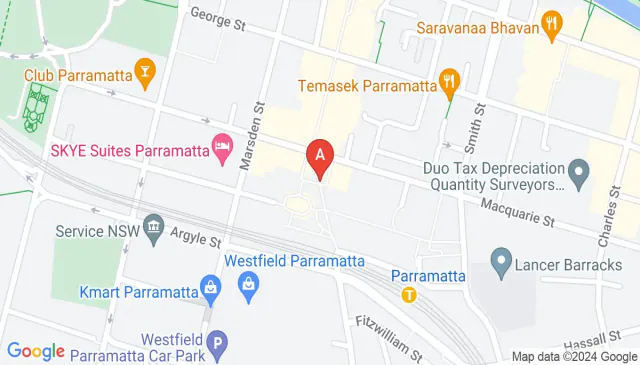 Parramatta secure underground parking near the train station