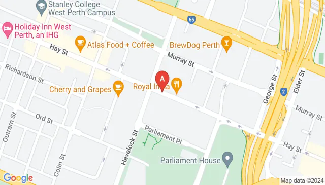 Secure undercover CBD parking in Perth weekdays only