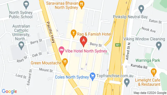 Premium reserved Sydney CBD parking at Berry Street