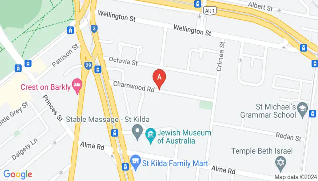 Private reserved parking space in secure St Kilda area