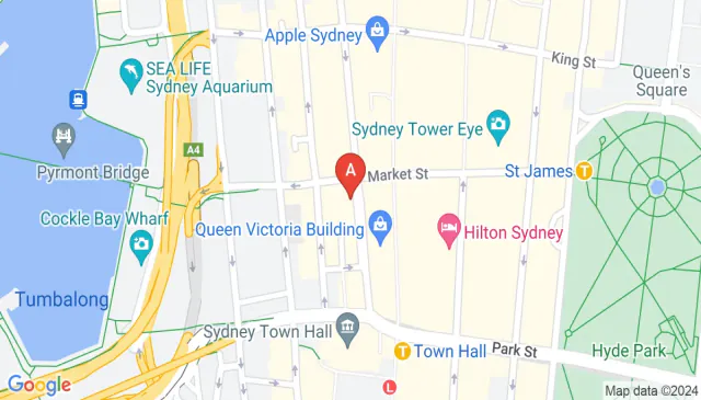 Parking For Rent - Queen Victoria Building Sydney Car Park