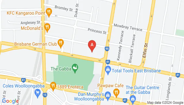 East Brisbane parking near Queensland Cricketers Club