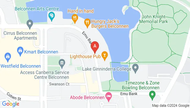 Belconnen parking right in the middle of town centre