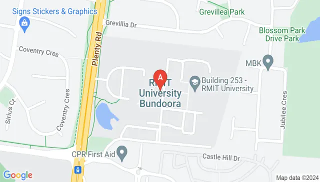 RMIT Bundoora campus parking near the park is available