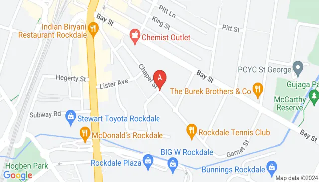 Secure undercover parking near Rockdale station here