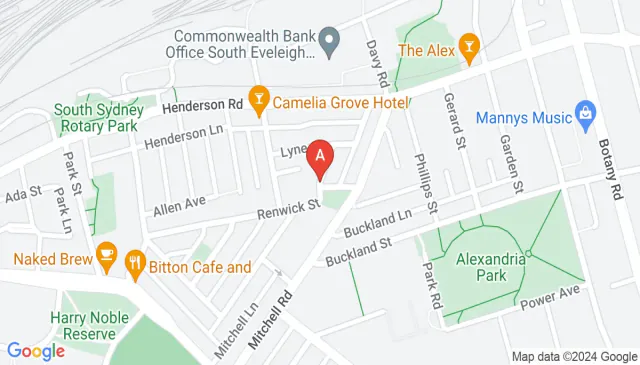 Safe carpark spaces in Alexandria near Redfern station