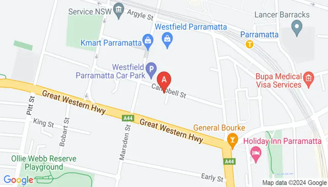 Secure car park in Parramatta CBD is available to rent