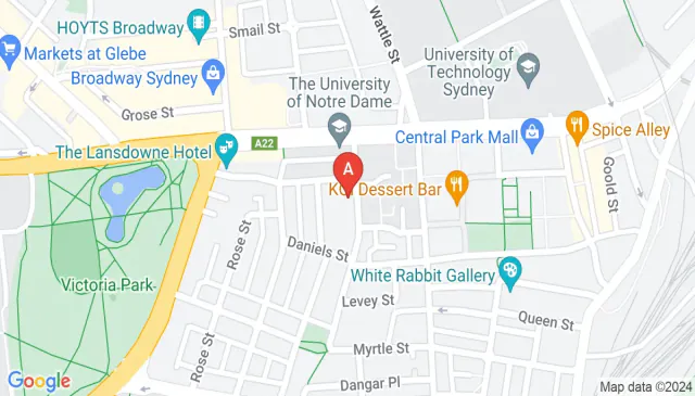 Secure car parking space to rent on Buckland St Chippendale