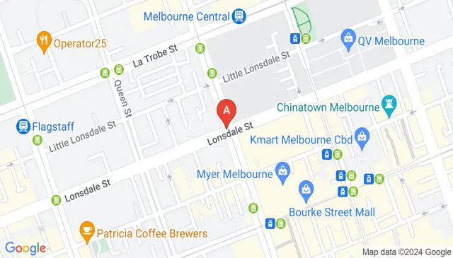 Secure CBD parking spot across from Southern Cross