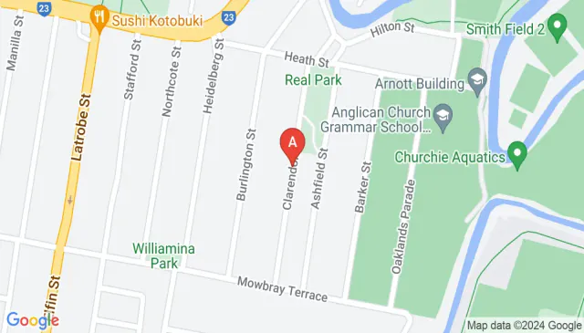 Secure undercover parking available on Clarendon Street