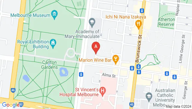 Easy access undercover secure parking near Carlton Gardens