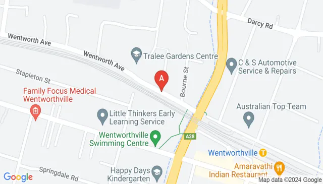 Secure garage parking opposite Wentworthville Station here