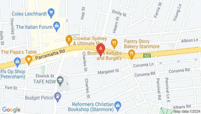 Secure ground level parking on Phillip Street Petersham