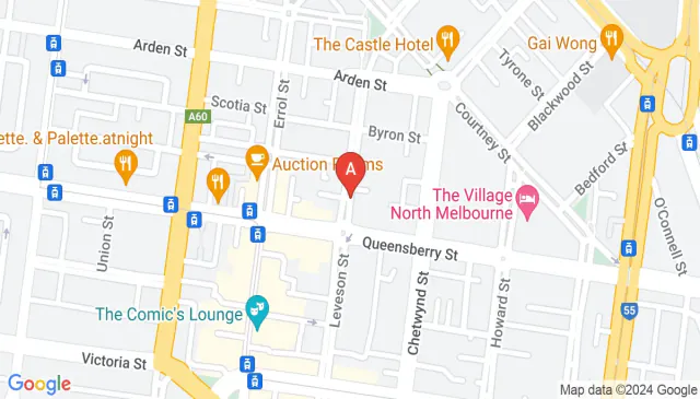 Secure indoor parking on Leveson Street North Melbourne Secure indoor parking on Leveson Street North Melbourne