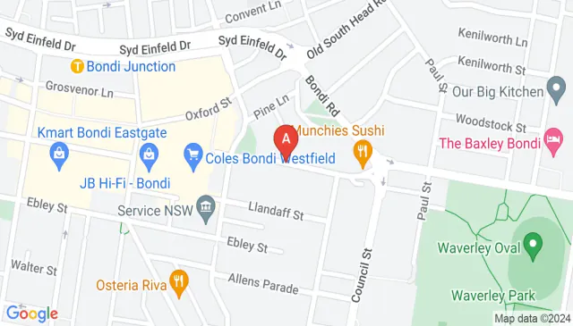 Secure Bondi Junction parking close to train and Bondi Beach