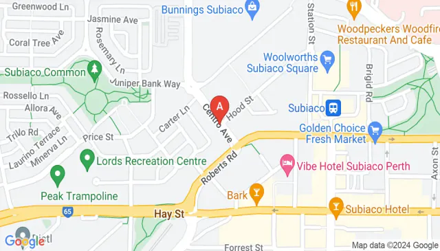 Secure undercover parking near Subiaco CBD Centro Ave