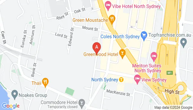 Secure undercover parking in North Sydney CBD William St