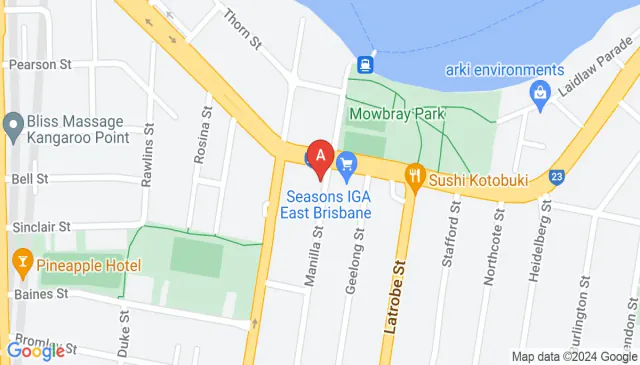 East Brisbane secure underground parking space available