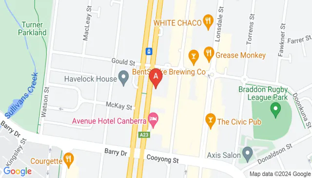 Find secured basement parking on Northbourne Avenue Canberra