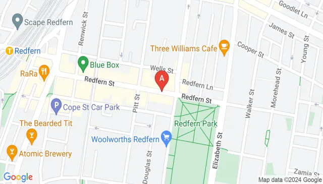 Security car parking for lease on the street in Redfern