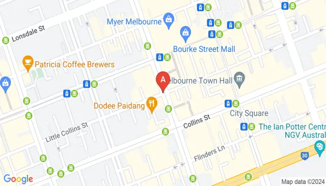 Little Collins Street Sheraton Car Park Space Available