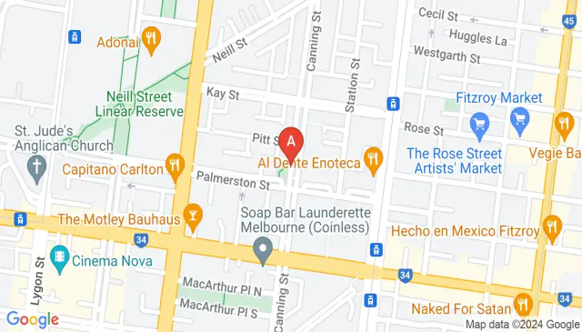 Best single motorbike parking space on Carlton city fringe