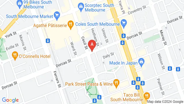 South Melbourne under cover garaged parking on Dorcas Street South Melbourne under cover garaged parking on Dorcas Street