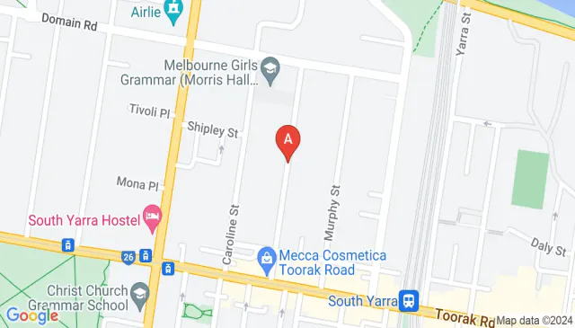 Easy access undercover parking South Yarra near train