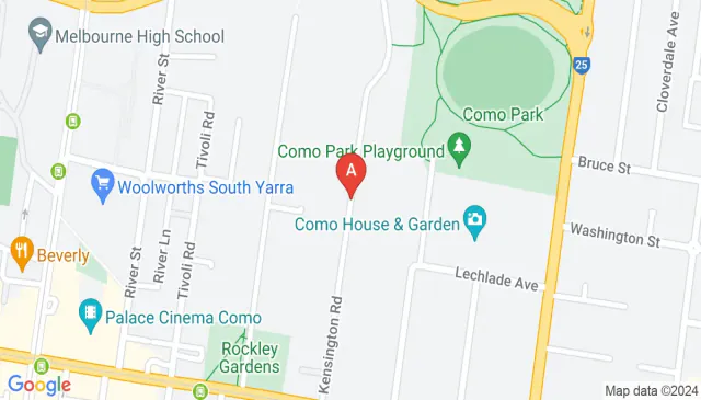 Private off street parking near Como Centre South Yarra