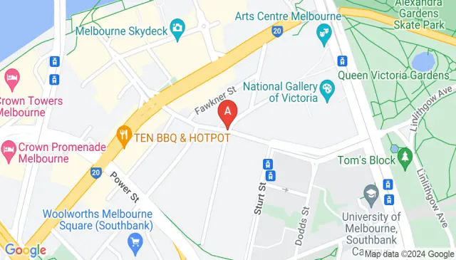 Secured indoor parking spaces Southbank near Melbourne Uni