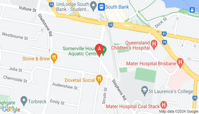 South Brisbane car park near QUT in Southbank area