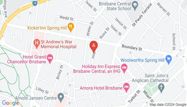 Secure indoor parking available in Spring Hill Queensland