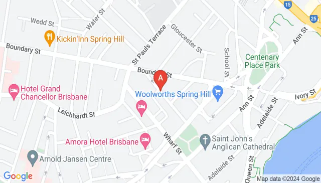 Great secure undercover car park in Spring Hill near CBD