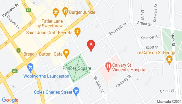 St Johns Anglican Church Launceston Parking Available Now