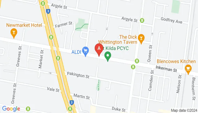 Convenient parking for rent on Inkerman Street St Kilda