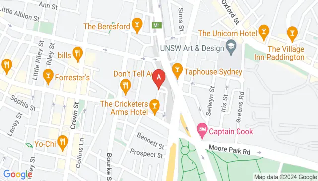 Parking available now on Hutchinson Street Surry Hills