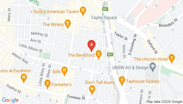 Surry Hills parking available on Bourke Street book now