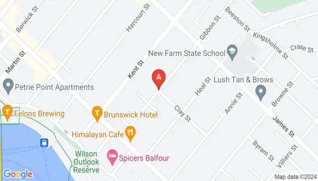 Terrace Street New Farm parking space available now