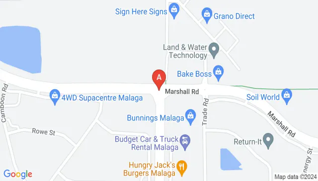 Truck parking and hardstand storage available in Malaga