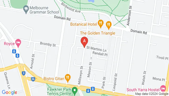 Undercover parking space available on Millswyn St South