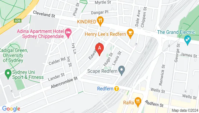 Undercover security carspace near Redfern Station parking