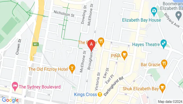 Potts Point secure underground parking space for rent