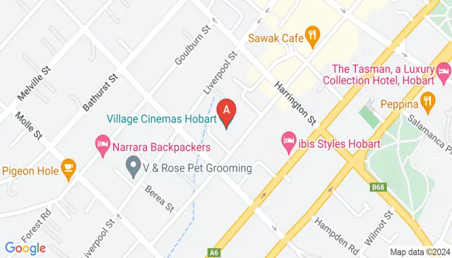 Hobart parking near Village Cinema on Collins Street