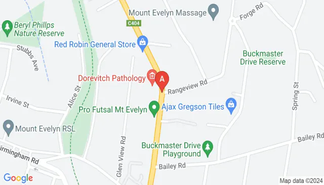 Looking for a large shed to rent on a Mount Evelyn street