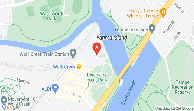 Wolli Creek offers secure indoor parking near the station Wolli Creek offers secure indoor parking near the station