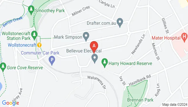 Wollstonecraft parking great undercover near Mater Hospital